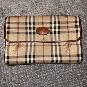 Burberry clutch, toiletry bag or large travel wallet